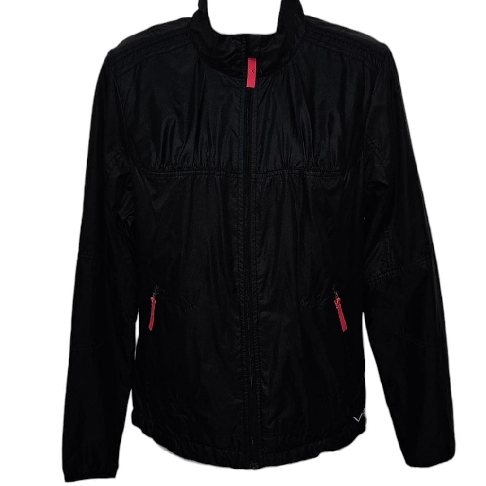 Y2K VSX Victoria's Secret Mesh Zip Up Windbreaker Jacket